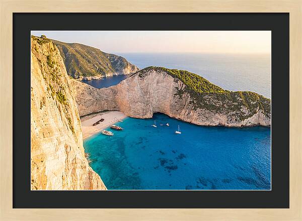 Navagio Beach From Above