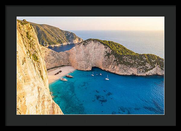 Navagio Beach From Above