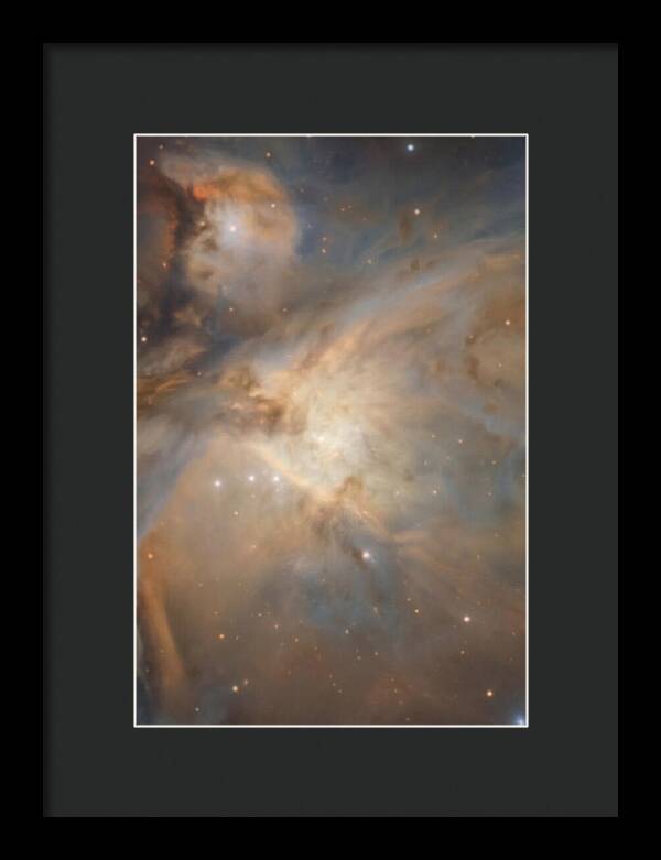Nebula Cloud Glowing In Space