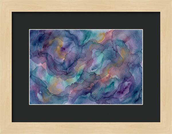 Nebula Dreamscape Watercolor