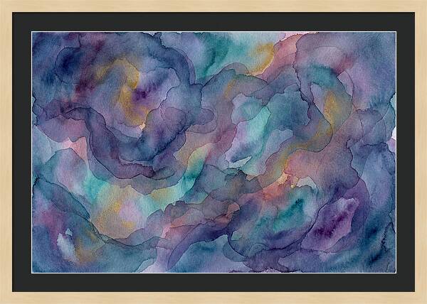 Nebula Dreamscape Watercolor