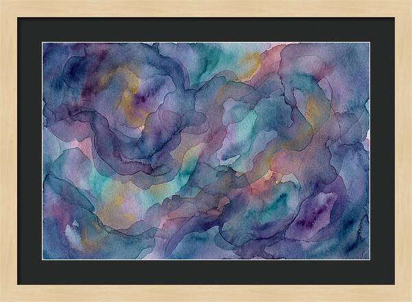 Nebula Dreamscape Watercolor