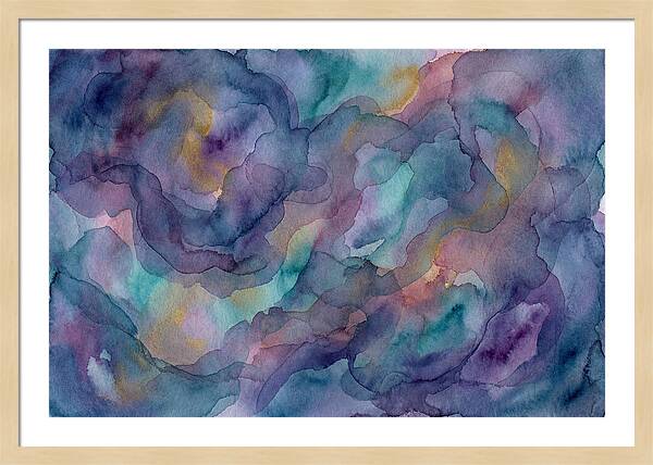 Nebula Dreamscape Watercolor