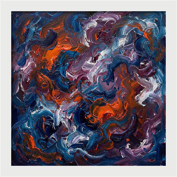 Nebula Expressionist Swirls