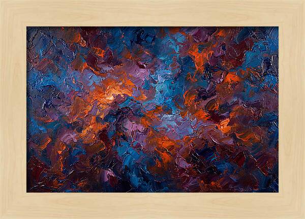 Nebula In Vibrant Hues