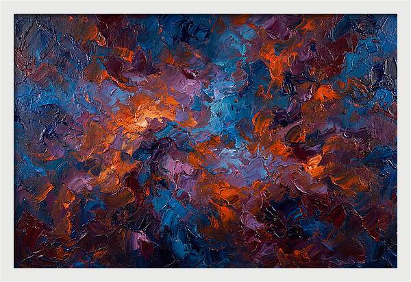 Nebula In Vibrant Hues