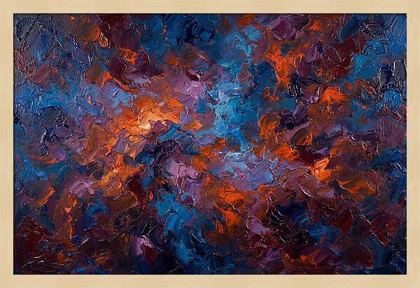 Nebula In Vibrant Hues