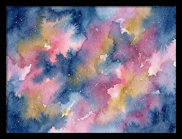 Nebula Watercolor Dreamscape