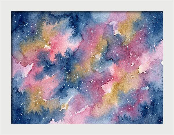 Nebula Watercolor Dreamscape