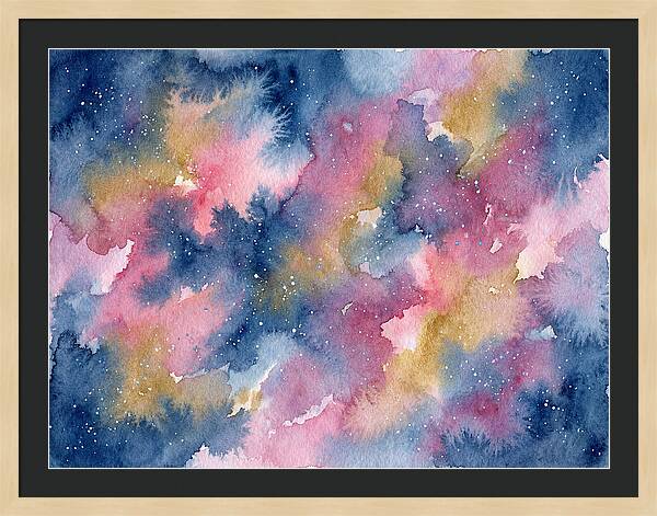 Nebula Watercolor Dreamscape