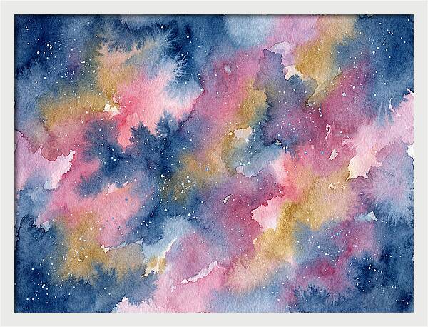 Nebula Watercolor Dreamscape