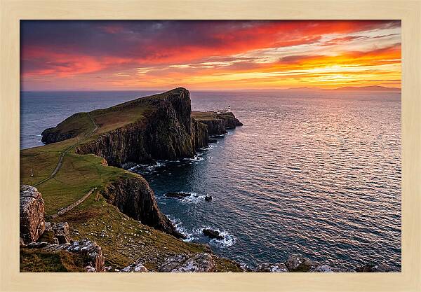 Neist Point Sunset Serenity