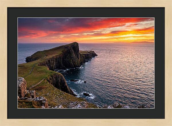 Neist Point Sunset Serenity