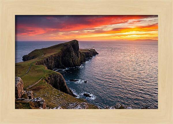 Neist Point Sunset Serenity