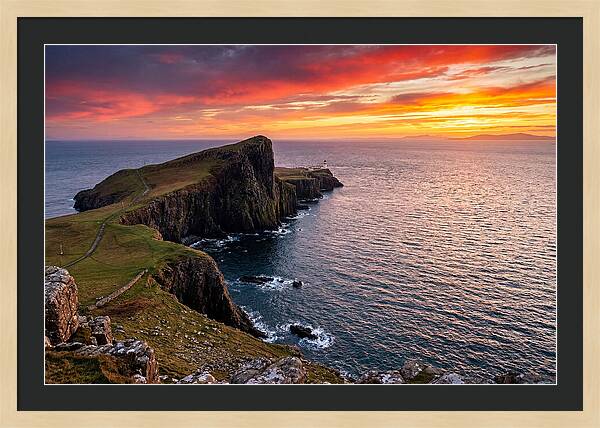 Neist Point Sunset Serenity