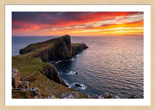 Neist Point Sunset Serenity