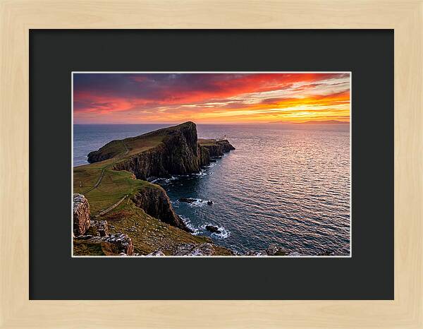 Neist Point Sunset Serenity