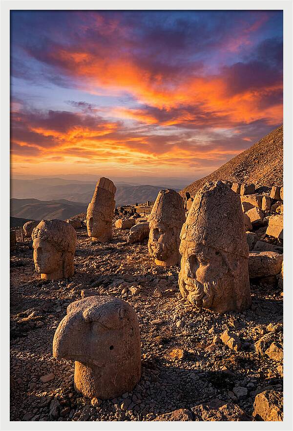 Nemrut Dagi At Sunrise