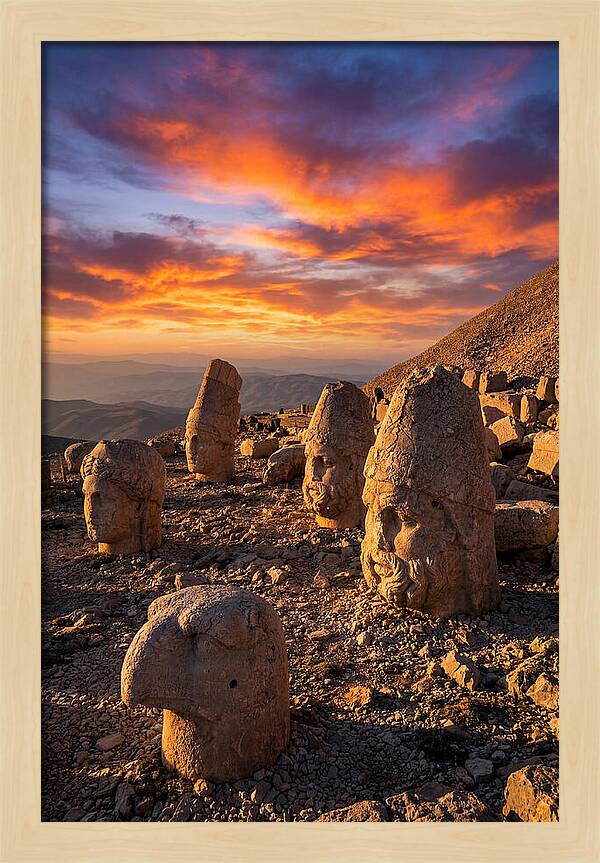 Nemrut Dagi At Sunrise