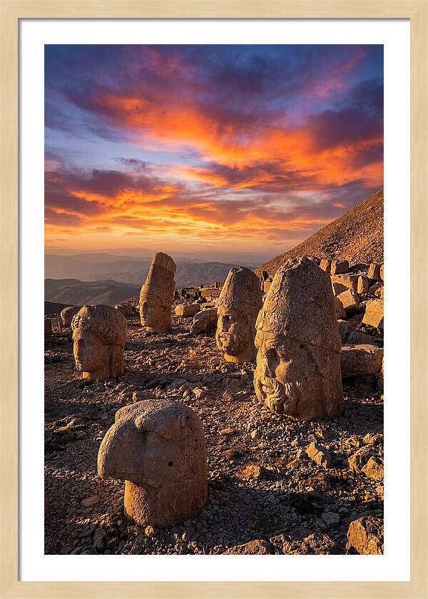 Nemrut Dagi At Sunrise