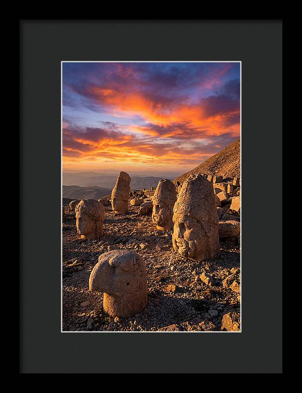 Nemrut Dagi At Sunrise