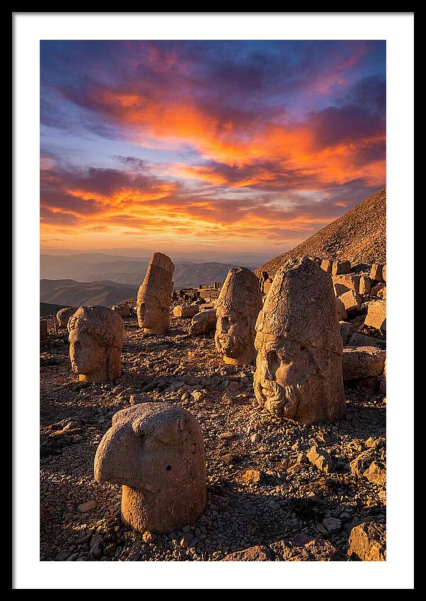 Nemrut Dagi At Sunrise
