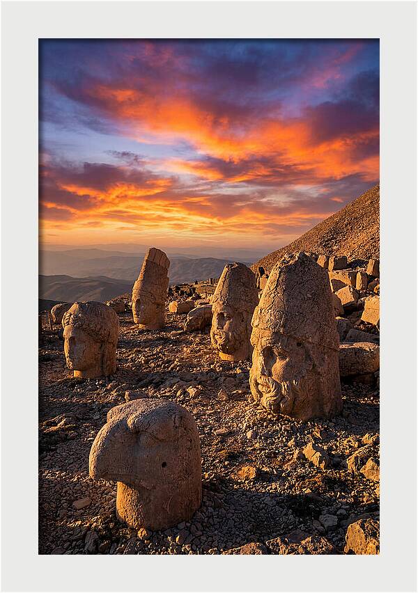 Nemrut Dagi At Sunrise