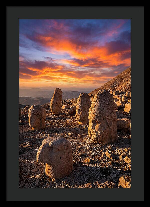 Nemrut Dagi At Sunrise