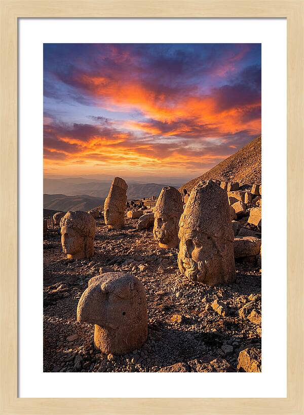 Nemrut Dagi At Sunrise