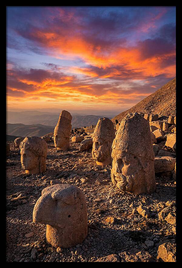Nemrut Dagi At Sunrise