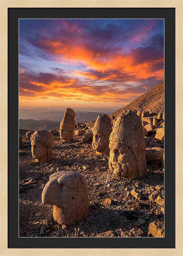Nemrut Dagi At Sunrise
