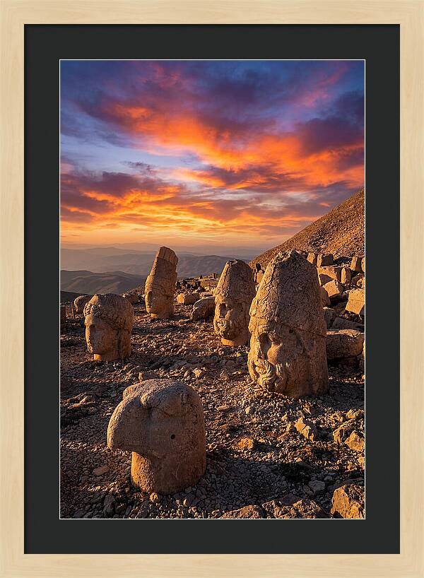 Nemrut Dagi At Sunrise