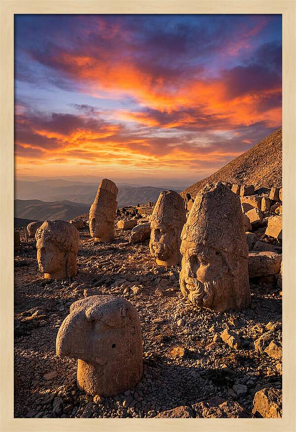 Nemrut Dagi At Sunrise