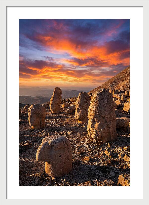 Nemrut Dagi At Sunrise