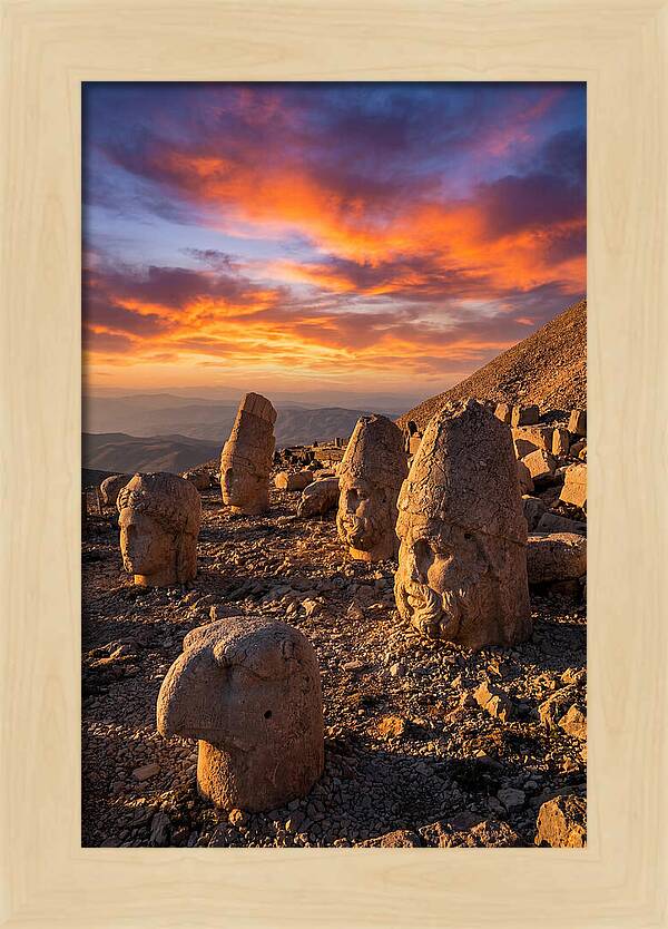 Nemrut Dagi At Sunrise