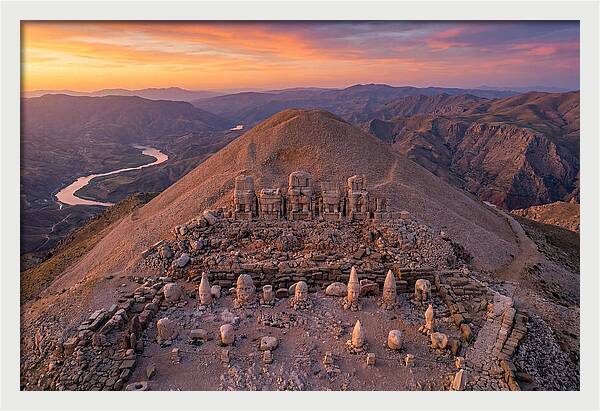 Nemrut Dagi From Above