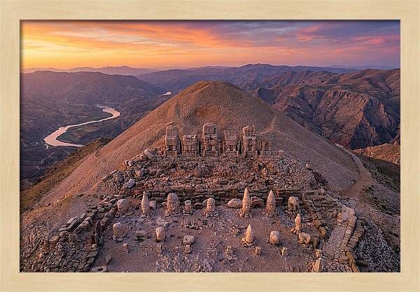 Nemrut Dagi From Above
