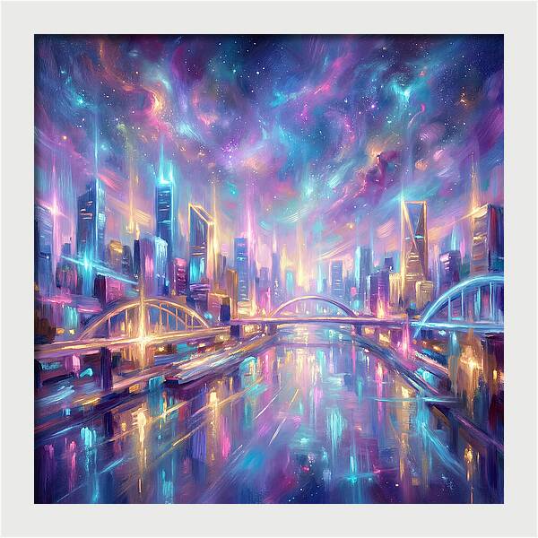 Neon Cityscape