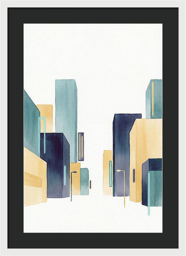 Neon Cityscape Serenity