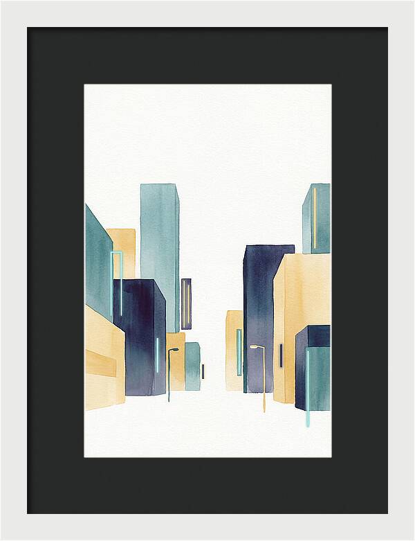 Neon Cityscape Serenity