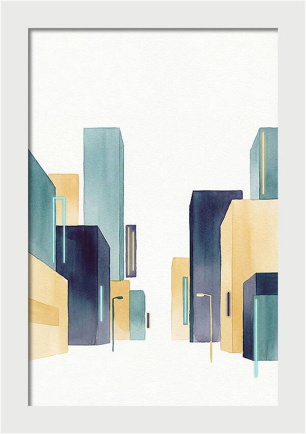 Neon Cityscape Serenity