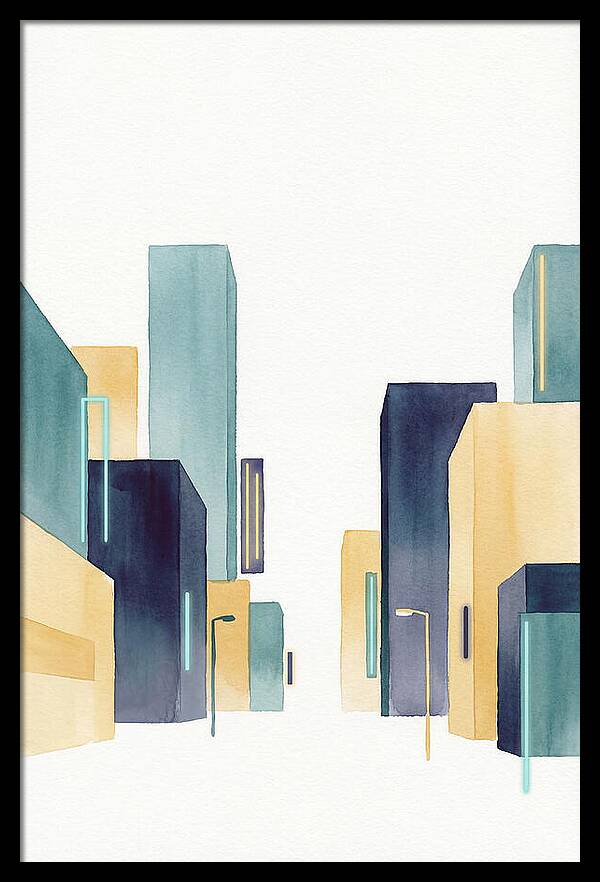 Neon Cityscape Serenity