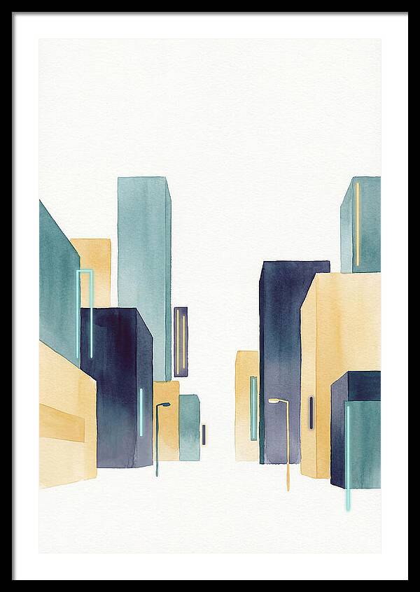 Neon Cityscape Serenity
