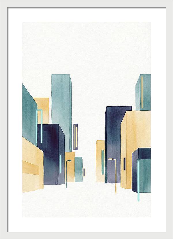 Neon Cityscape Serenity