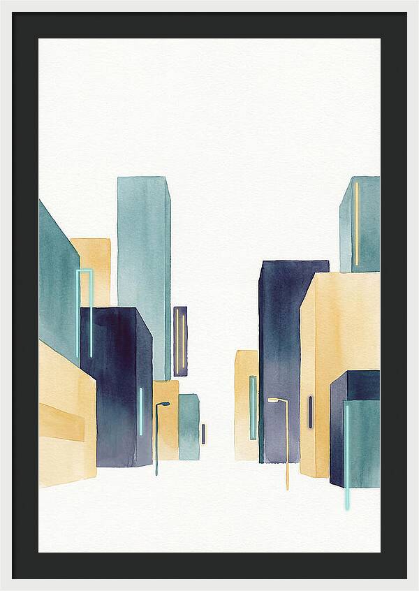 Neon Cityscape Serenity
