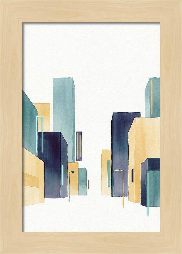 Neon Cityscape Serenity