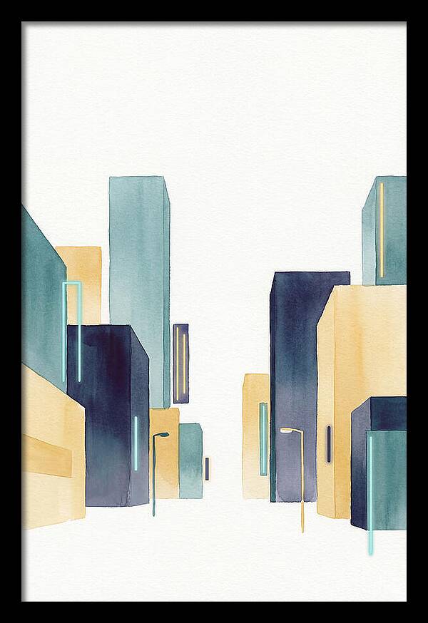Neon Cityscape Serenity