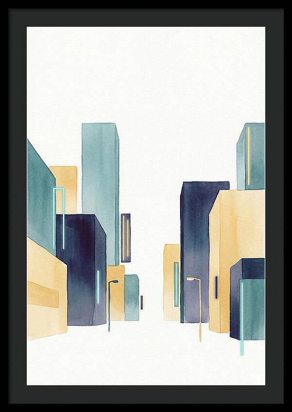 Neon Cityscape Serenity