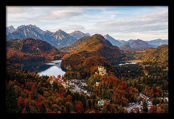 Neuschwanstein And Hohenschwangau Castles