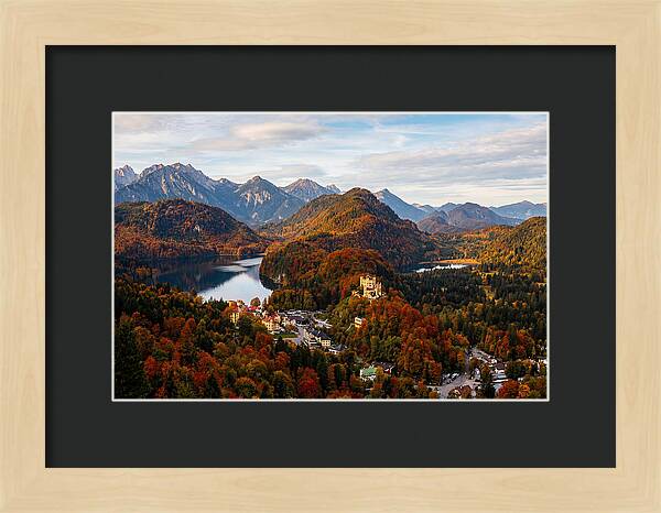 Neuschwanstein And Hohenschwangau Castles